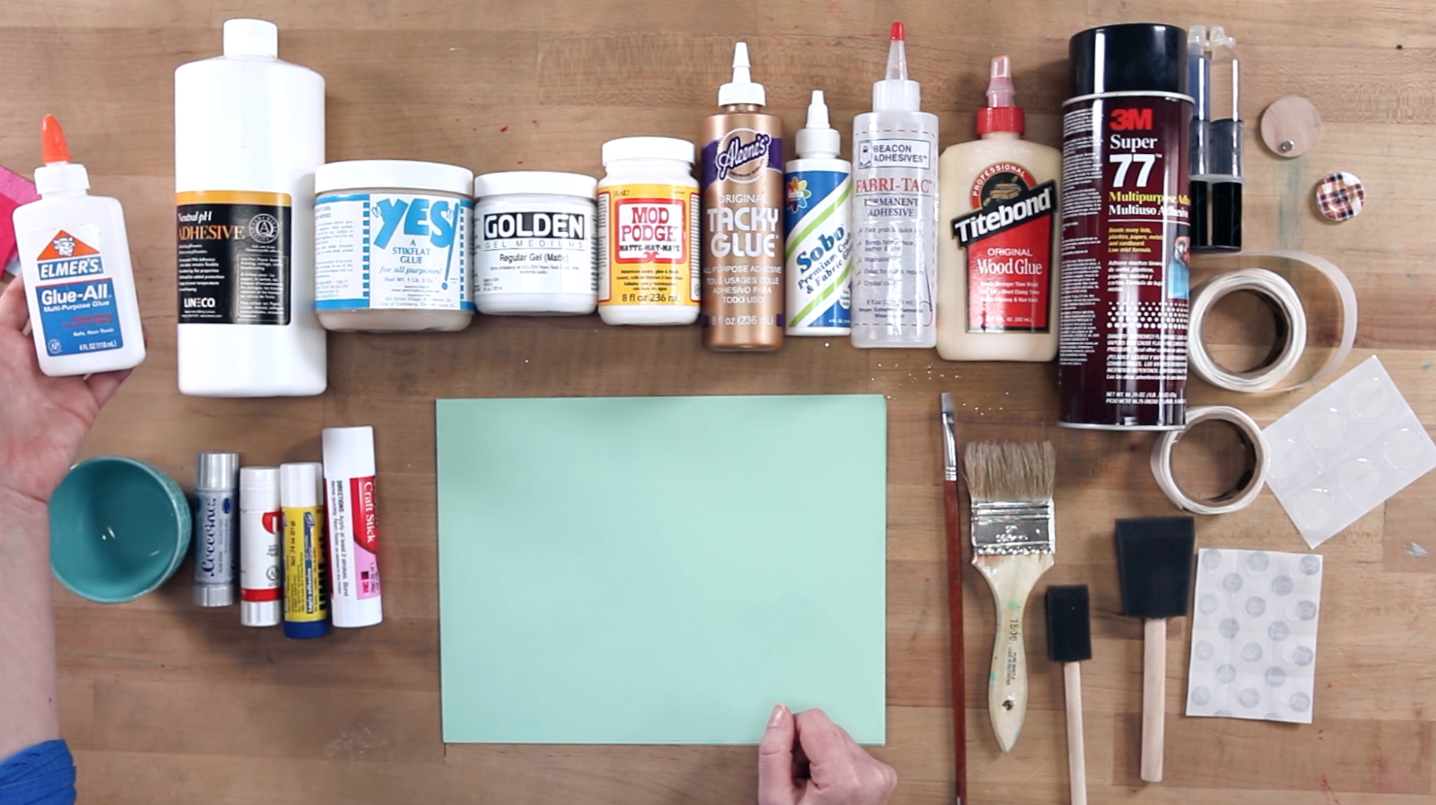 Tools of the Trade: Glue - Creativebug - Craft Classes & Workshops - What  will you make today?
