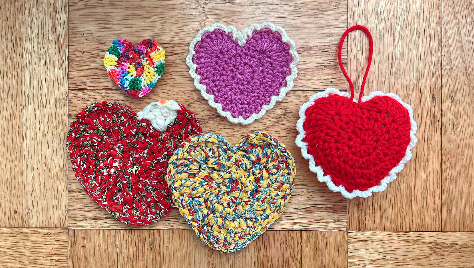 Free Crochet Heart Pattern - 5 Valentine's Day Gift Ideas